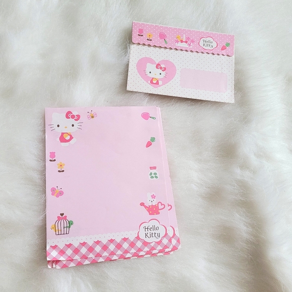 Hello Kitty 2008 clipboard and letter writing kit pink - Picture 5 of 8